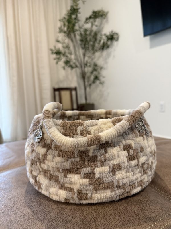 Small Soft Woven Basket (Sold) - Image 7