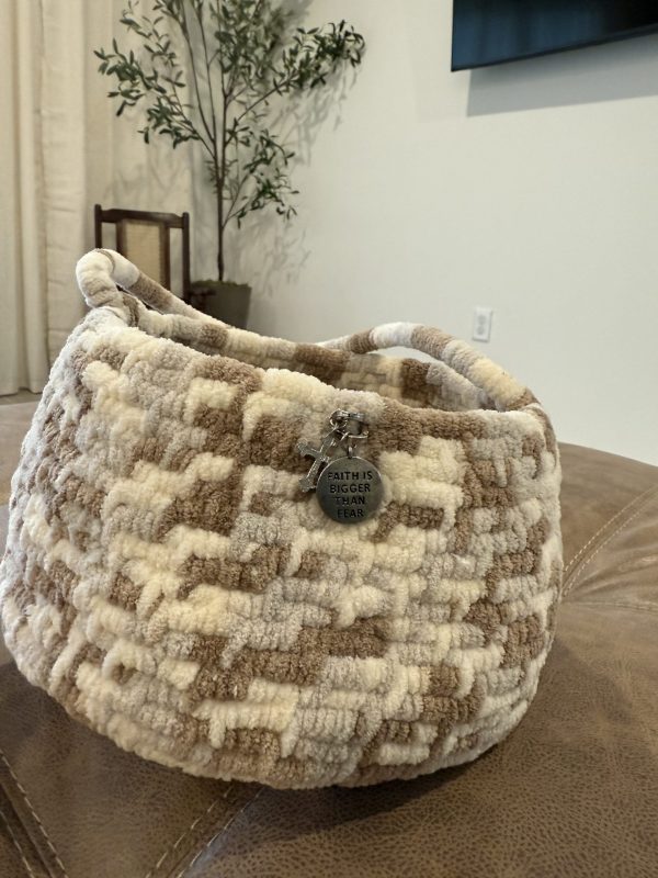 Small Soft Woven Basket (Sold) - Image 5