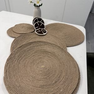 Natural Jute Rope Placemats