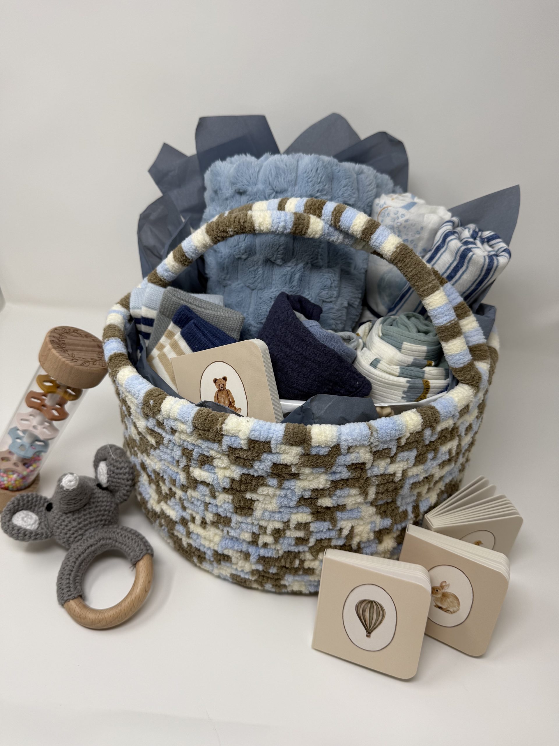 Baby Boy Gift Basket - Image 2