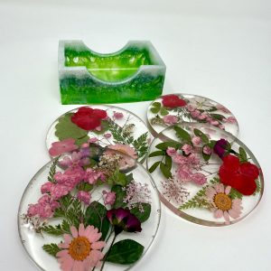 Eternal Blossoms Coaster Set
