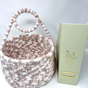 Baby Girl Gift Basket-Tri Neutral Colors